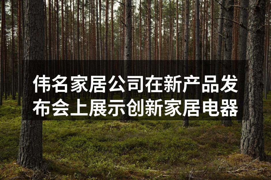 新品发布会现场